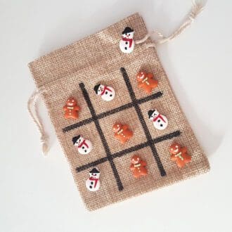 Christmas themed Tic Tac Toe kits - choose your set