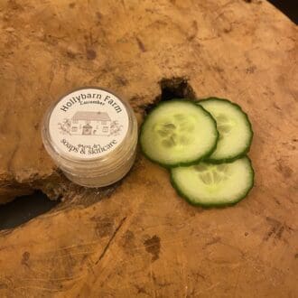 Cucumber lip scrub