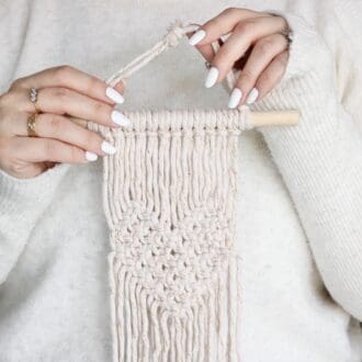DIY Macrame Kit, Macrame Tapestry Kit, Craft Kits, Beginner Macrame Kits