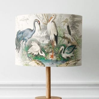 Exotic Birds Lampshade - Fine Art Lightshade