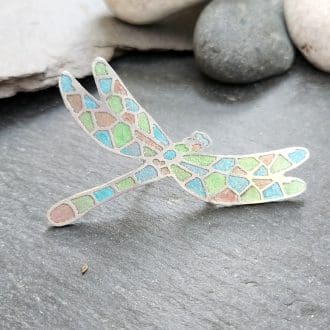 Dragonfly brooch