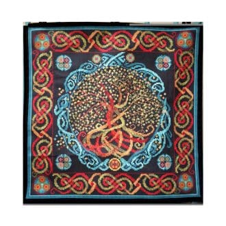 Celtic Tree of Life Velvet Wall-hanging