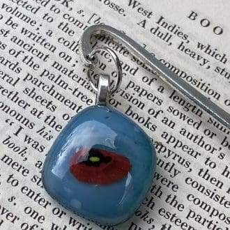 Poppy Glass Book Mark