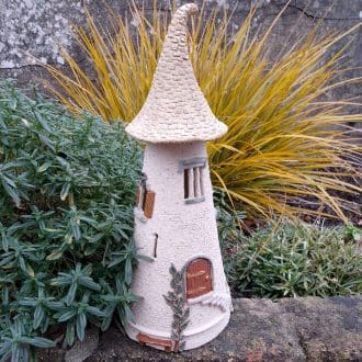 Gothic Ceramic Fairy House