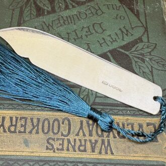 upcycled fish knife bookmark