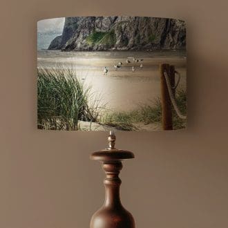 Coastal Seaside Lampshade - Beach Lightshade